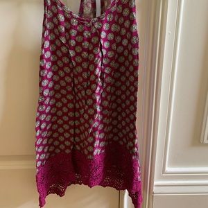 Mossimo purple tank top